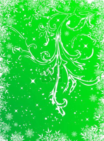 Illustration for Christmas background. new year - Royalty Free Image