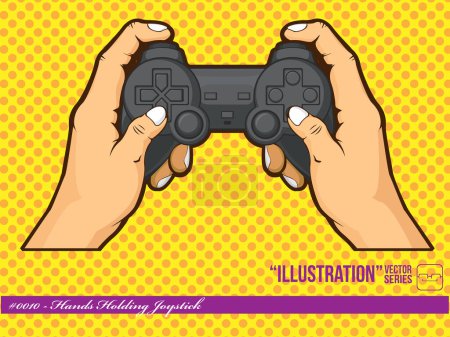 Illustration for Video game color vector icon. cartoon style illustration on isolated background. - Royalty Free Image