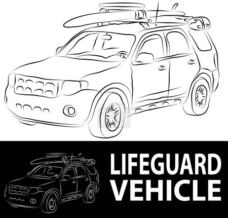 Ilustración de Vector conjunto de vehículo - Imagen libre de derechos