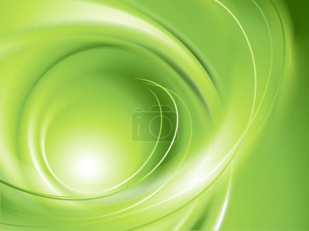 Illustration for Abstract green background, vector illustration - Royalty Free Image