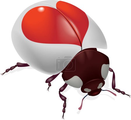 Foto de Personaje de dibujos animados con escarabajo - Imagen libre de derechos