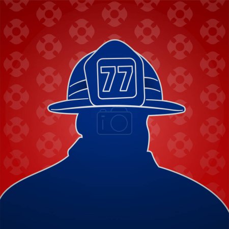 Téléchargez les illustrations : Illustration d'icône vectorielle pour pompier - en licence libre de droit