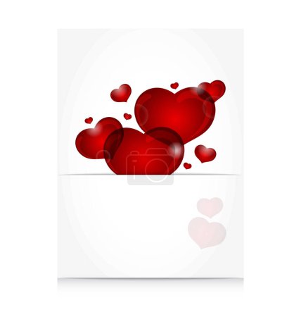 Ilustración de Ilustración vectorial para el día de San Valentín. - Imagen libre de derechos