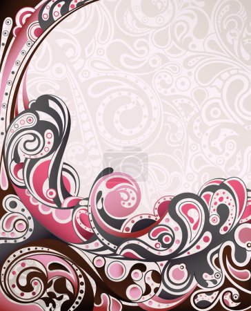 Illustration for A nice and lovely abstract background for wallpapers - Royalty Free Image
