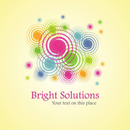 Illustration for Vector illustration of abstract background for your business - Royalty Free Image