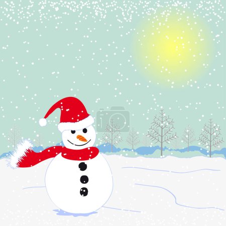 Illustration for Happy new year and xmas background. festive christmas card. vector illustration. - Royalty Free Image