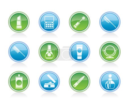 Illustration for Medicine and pharmacy icons on white - Royalty Free Image