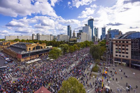 Foto de Marsz Miliona Serc, Marcha de Millones de Corazones - Imagen libre de derechos