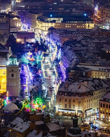 Téléchargez les photos : Noël à Varsovie Vieille Ville - en image libre de droit