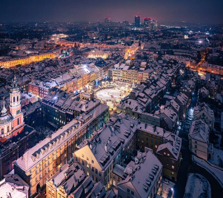 Téléchargez les photos : Noël à Varsovie Vieille Ville - en image libre de droit