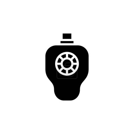 trackball vector icono. componente de computadora icono de estilo sólido. uso perfecto para el logotipo, presentación, sitio web y más. diseño de icono moderno simple estilo sólido