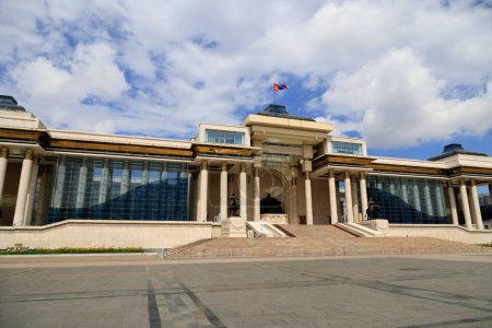 Photo for Government Building in Ulaanbaatar city. High quality photo - Royalty Free Image
