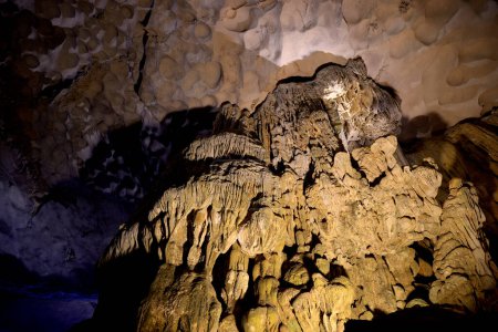 Photo for Hang Sung Sot Cave in Halong Bay in Vietnam. High quality photo - Royalty Free Image