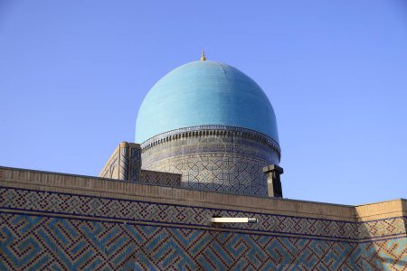 Tilya Kori Madrasa, Samarkand, Uzbekistan. High quality photo