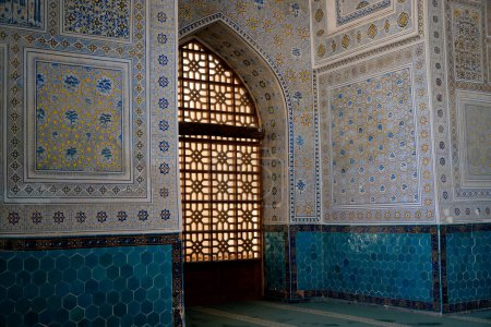 Die Kok Gumbaz Moschee in Shahrisabz, Usbekistan. Hochwertiges Foto