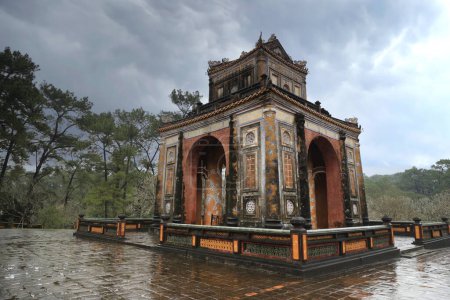 Le tombeau royal de Tuc Duc à Hoi An, Vietnam. Photo de haute qualité