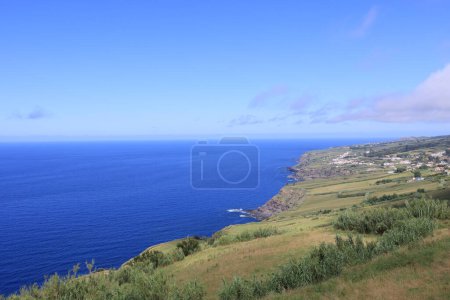 Landscape of Sao Miguel island, Azores. High quality photo