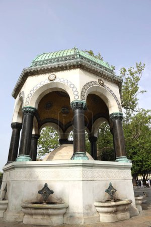 The German Fountain in Sultanahmet Square, Istanbul. High quality photo