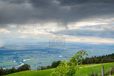 Incredible views of the Jura Mountains in Switzerland