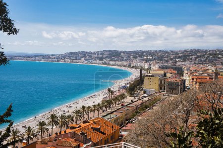 Téléchargez les photos : La magnifique Cte d'Azur en France, la ville de Nice - en image libre de droit