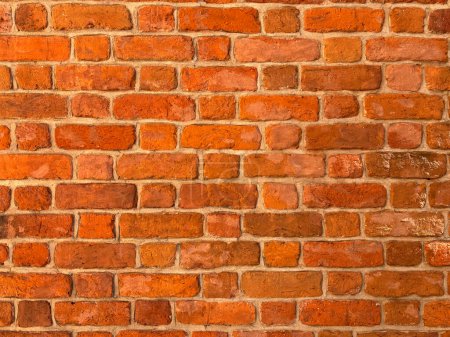 Téléchargez les photos : Vieux mur de briques rouges texture fond - en image libre de droit