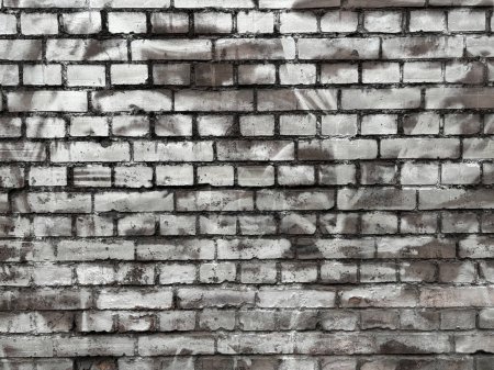 Téléchargez les photos : Abandonné vieux béton brique mur texture grunge fond - en image libre de droit