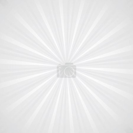Illustration for Rays vector light background. Gray illustration whirpool. - Royalty Free Image