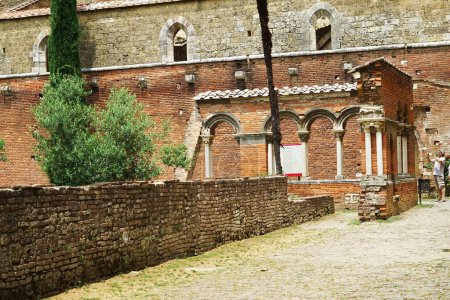Photo for Detail of the abbey of San Galgano, Tuscany, Italy - Royalty Free Image