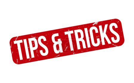 Tips & Tricks Rubber Stamp Seal Vector