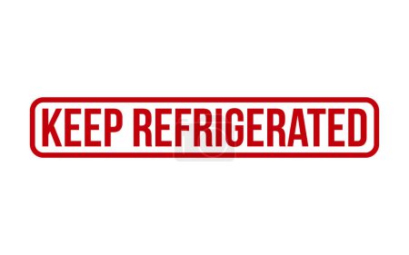 Téléchargez les illustrations : Vecteur de joint d'étanchéité en caoutchouc réfrigéré Red Keep - en licence libre de droit