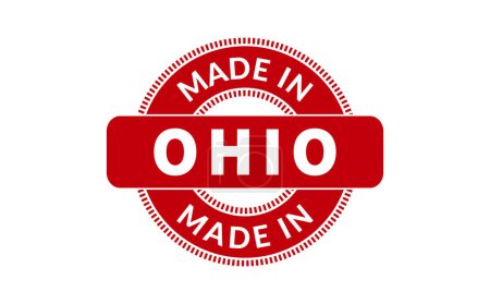 Made In Ohio Rubber Stamp