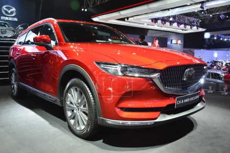 Foto de PASAY, PH - SEPT 17 - Mazda cx5 at Philippine International Motor Show on September 17, 2022 in Pasay, Philippines. P.I.M.S. is a car show event held in Philippines. - Imagen libre de derechos