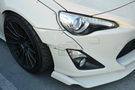 Photo for PARANAQUE, PH - MAR 18 - Toyota 86 at Veloce car meet on March 18, 2023 in Paranaque, Philippines. Veloce is a car club group in Philippines. - Royalty Free Image