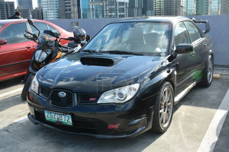 Téléchargez les photos : PASIG, PH - 30 avril - Subaru wrx sti à construit avec goût le 30 avril 2023 à Pasig, Philippines. Construit avec goût est un groupe de rencontre de voiture aux Philippines. - en image libre de droit