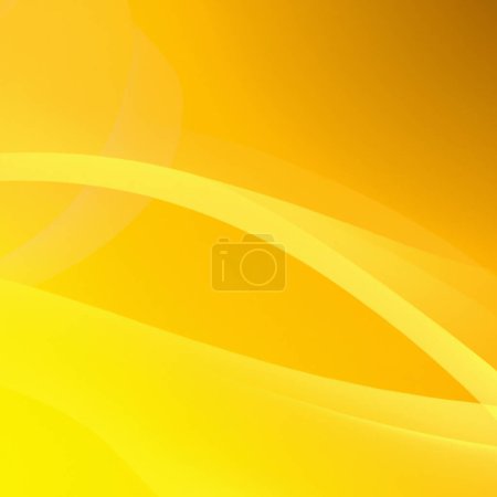 Foto de Fondo gradiente abstracto amarillo-naranja con manchas oscuras y claras y líneas suaves - Imagen libre de derechos
