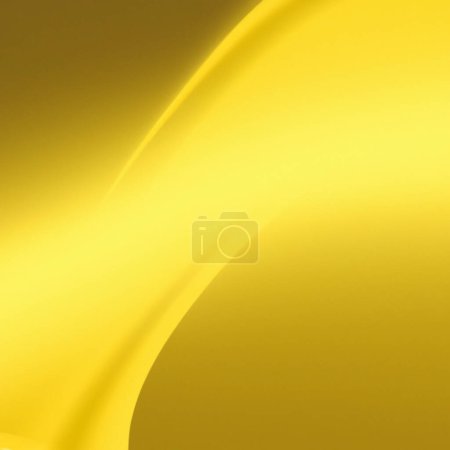Foto de Fondo de degradado abstracto amarillo y amarillo oscuro con manchas oscuras y claras y líneas suaves. Fondo festivo o diseño para el anuncio - Imagen libre de derechos