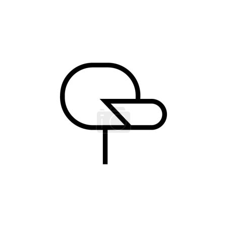 Minimal Letters OP Logo Design