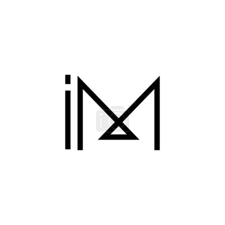 Minimale Buchstaben im Logo-Design