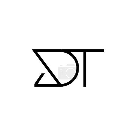 Letras mínimas DT Logo Design