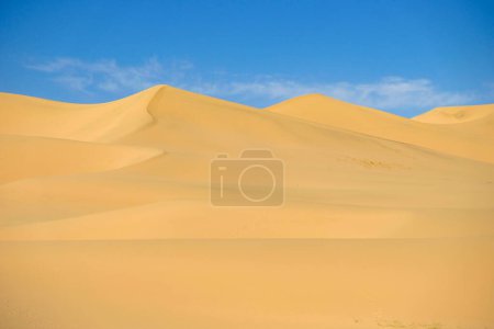 Photo for Khongor Sand Dunes in the Gobi Desert in Mongolia. - Royalty Free Image