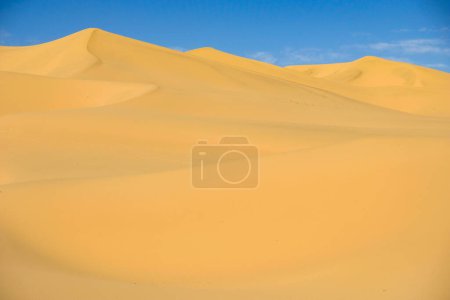 Photo for Khongor Sand Dunes in the Gobi Desert in Mongolia. - Royalty Free Image