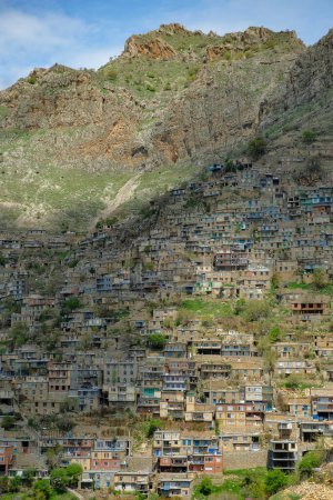 Uraman Takht, Iran - April 15, 2024: Views of Uraman Takht in Kurdistan Province, Iran.