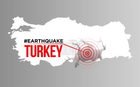 Téléchargez les illustrations : Séisme en Turquie. Séismes majeurs dans l'est de la Turquie le 6 février 2023. - en licence libre de droit