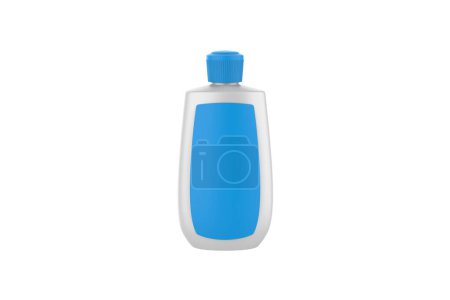 household Bottle product for Packaging containers like shampoo, gel, lotion, hair and body lotion. 3d illustration