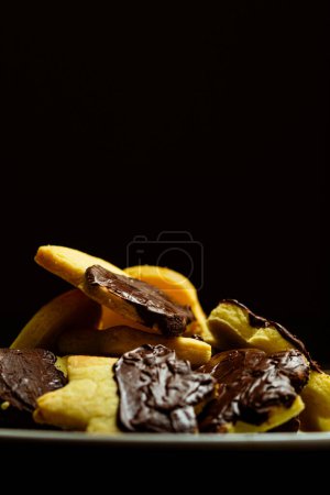 Photo for Closeup of chocolate cookies - Royalty Free Image