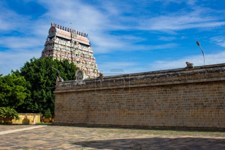 Téléchargez les photos : Thillai Nataraja Temple, also referred as the Chidambaram Nataraja Temple, is a Hindu temple dedicated to Nataraja, the form of Shiva as the lord of dance - en image libre de droit