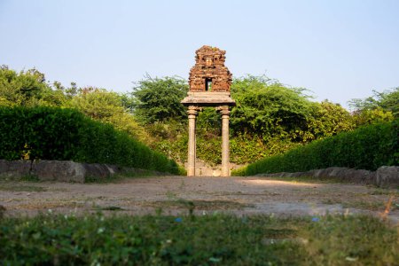 Temple Gingee Venkataramana dans le complexe Fort Gingee, district de Villupuram, Tamil Nadu, Inde.