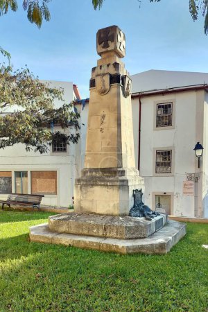 Great War Memorial, Denkmal für die im Ersten Weltkrieg gefallenen Soldaten, Torres Novas, Portugal - 25. November 2023