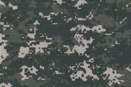 Textur Textur von Camouflage Rip Stop Stoff. texturierte Hintergrund-Nahaufnahme