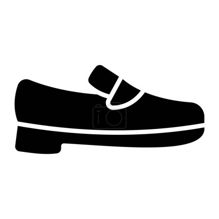 Ilustración de A trendy vector icon design of shoe, beauty and fashion - Imagen libre de derechos